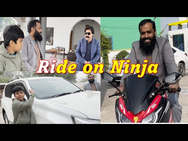 Taha Met with My Best Friend | Enjoyed drive on Toyota Land Cruiser Pardo and Kawasaki Ninja