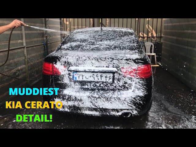 Hardest ONE! Detailing The Most Insanely MUDDY Kia Cerato Look New Again! #satisfying #asmr