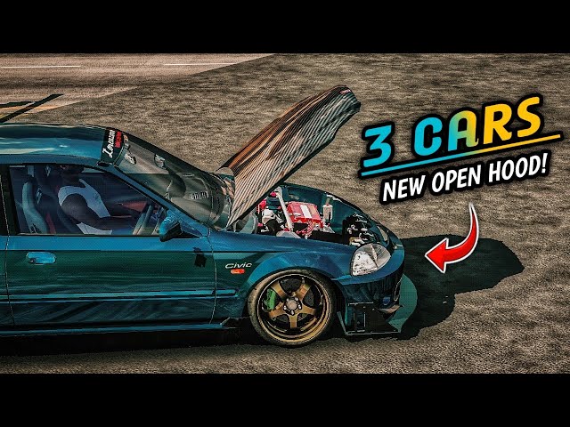 NEW UPDATE! 3 OLD OPEN HOOD CARS | Car Parking Multiplayer