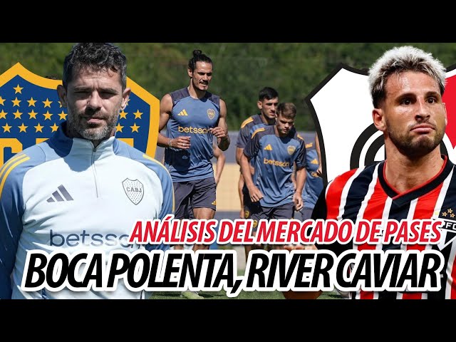 Mercado de pases 2025 | River armó una selección | Boca incorpora futbolistas del montón | Análisis