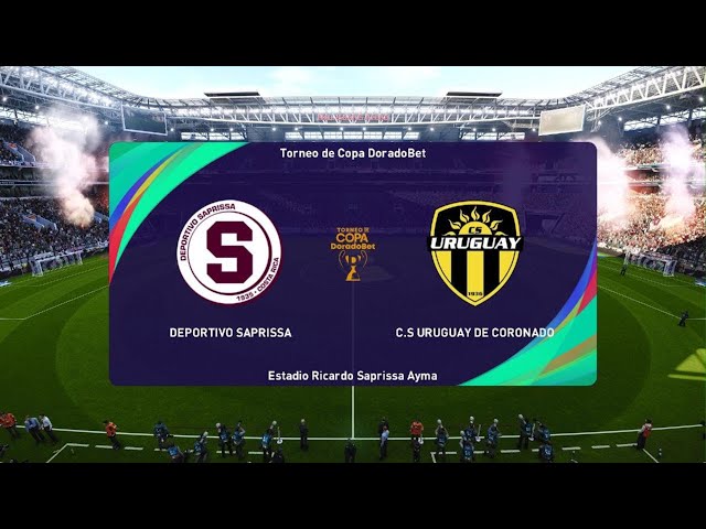 PES 2021 modo carrera jugador liga Promerica: Copa DoradoBet Saprissa vs CS Uruguay de Coronado