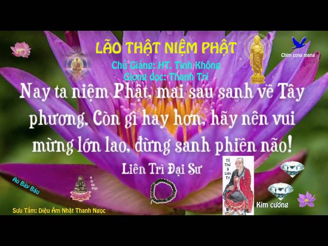 Lão Thât Niệm Phật - HT. Tịnh Không