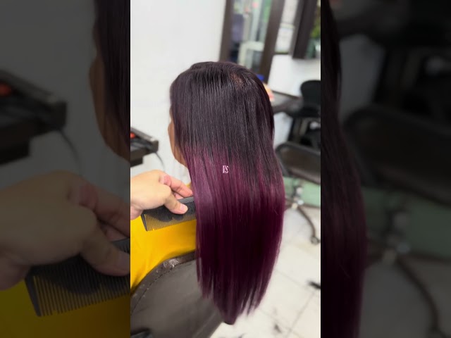 #mahoganyviolet #hair #haircolorideas #hairstyle