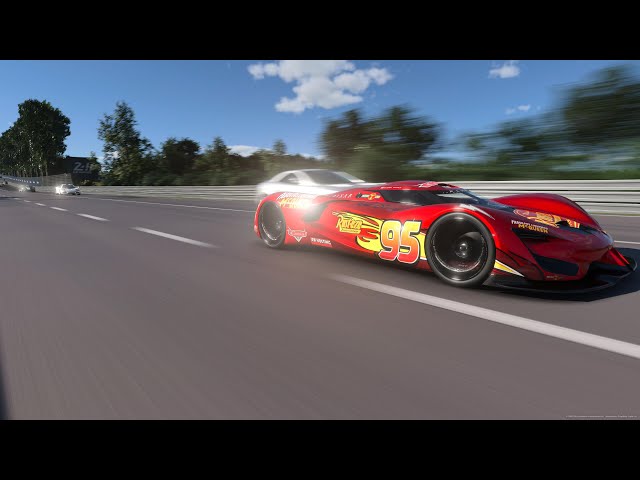 Life Is a Highway - Rascal Flatts - Lightning McQueen - CARS - GT7 - GMV [4K HDR 60FPS]