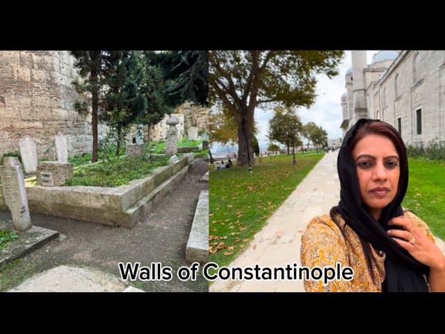 Istanbul vlog// last day in Istanbul// Sahaba grave middle of city wall in Istanbul.￼ Food price.￼