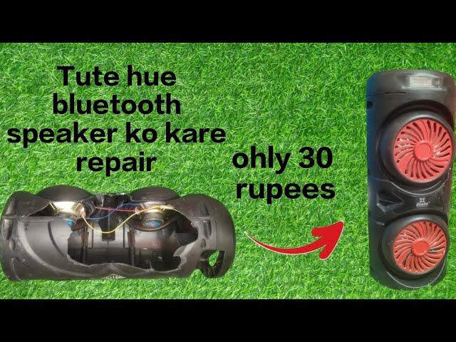 How to Plastic welding: Tute hue bluetooth speaker xento j4 ko kare repair ohly 30 rupees