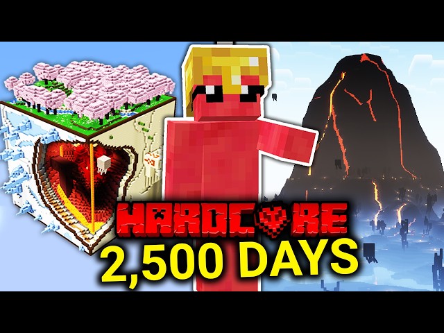 I Survived 2,500 Days in Minecraft Hardcore [FULL MOVIE]