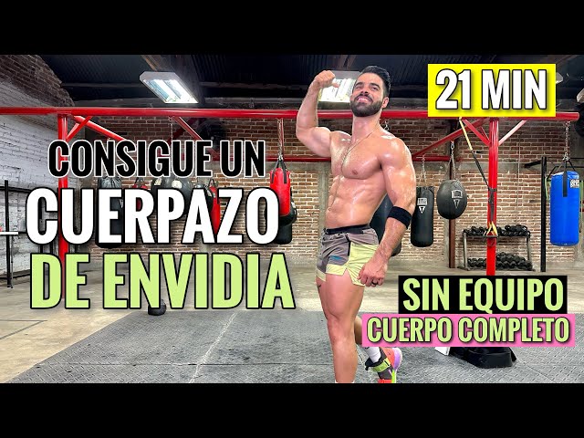 RUTINA de ejercicios CUERPAZO de ENVIDIA (20 Minutos) Cardio Hiit Enfocado en Todo el CUERPO