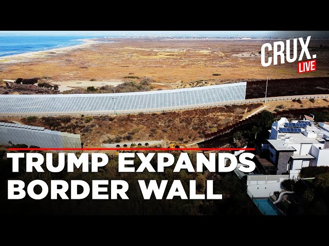 LIVE Border Wall Construction Resumes At US Mexico Divide In Tijuana After Donald Trump Takes Office