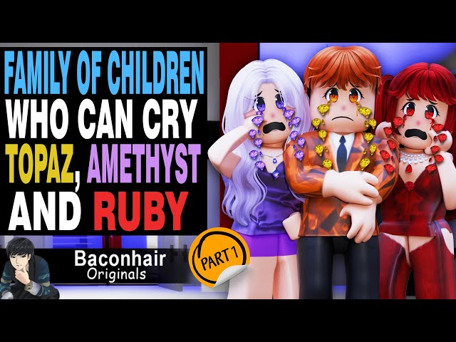 Family of Children Who Can Cry Topaz, Amethyst and Ruby, EP 1 | roblox brookhaven 🏡rp