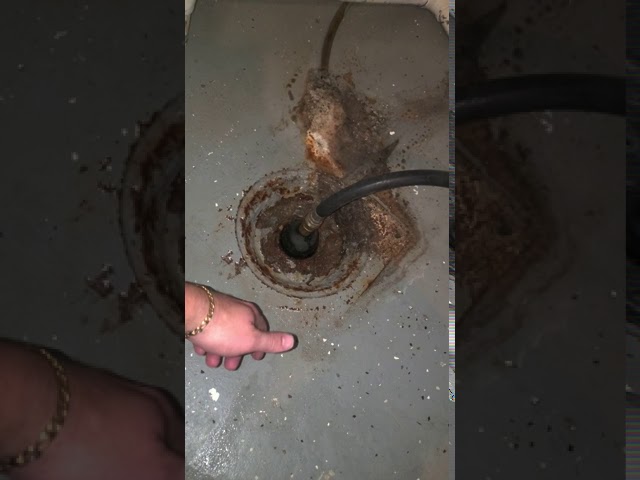 how to fix overflowing main drain in basement