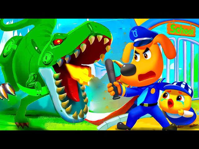 Sheriff Labrador New Episode - Police Biting Monster | Babybus Cartoon | Babybus Sheriff labrador