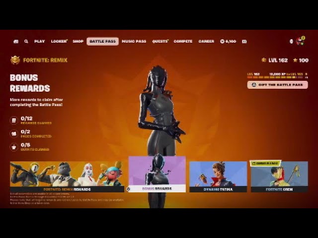 Fortnite Battle Pass Bonus Rewards and Dynamo TNTina Review