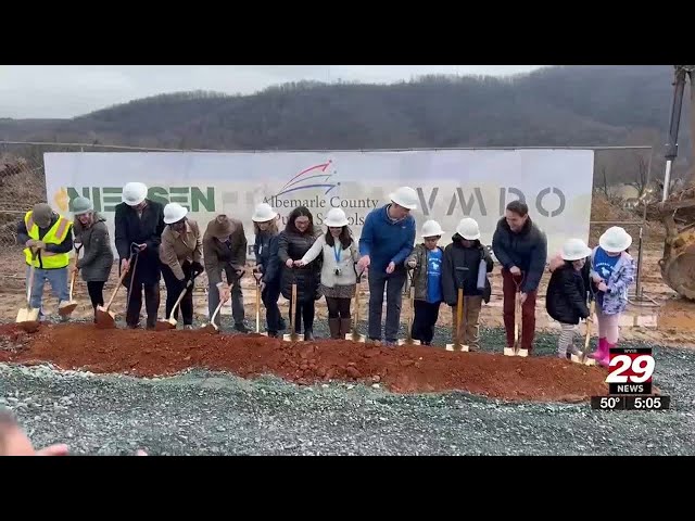 Albemarle breaks ground for Mountain View Upper Elementary