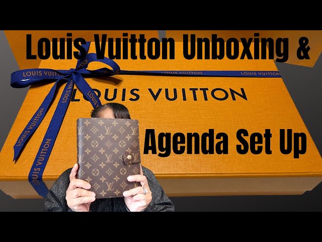 LOUIS VUITTON UNBOXING | HOW TO MAKE DASHBOARDS | AGENDA SET UP #unboxing #agenda