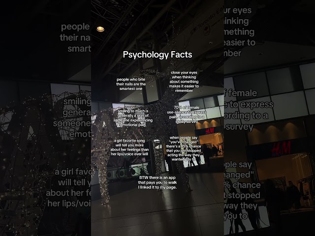 Psychology Facts