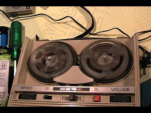 Daily Video #250 of 365 :: General Electric Reel To Reel (found audio)