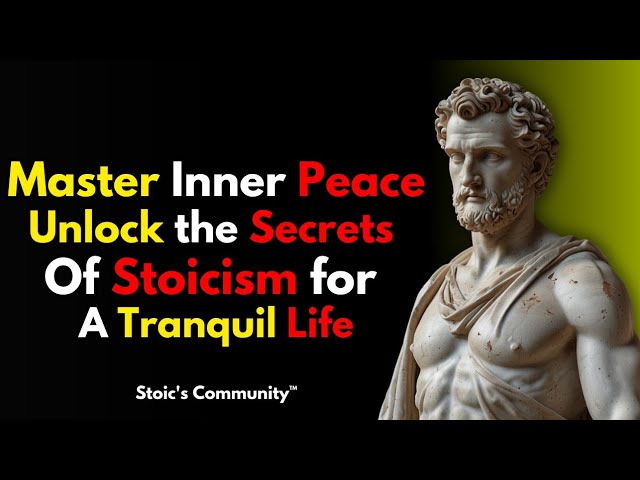 "Embracing Stoicism: The Art of Living a Tranquil Life" | Stoic Community