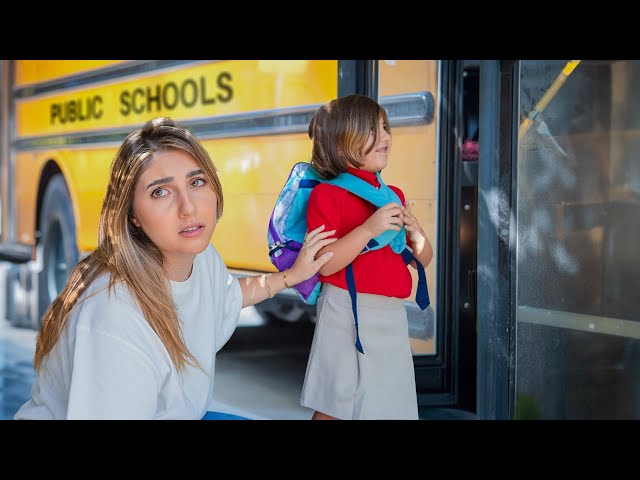 My Daughter's First Field Trip Alone! *emotional*