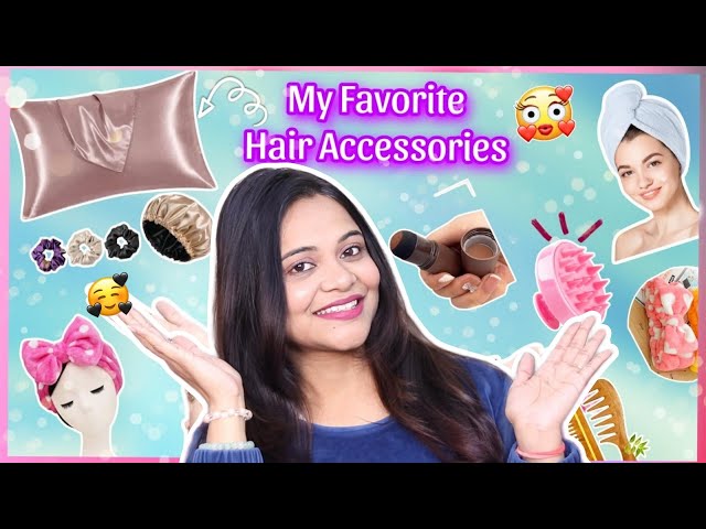 My Favourite Hair Accessories / Products to Stop Hairfall  || SuperBeautyDezires