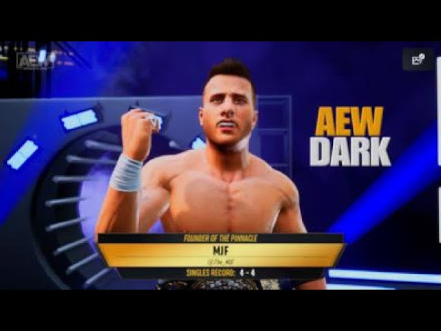 AEW DARK MJF CONFRONTS ADAM PAGE!!!!!!!!!!!!!!!!!!