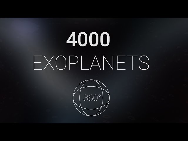 4,000 Exoplanets in 360° VR | Discovery Timelapse from 1992 to 2019