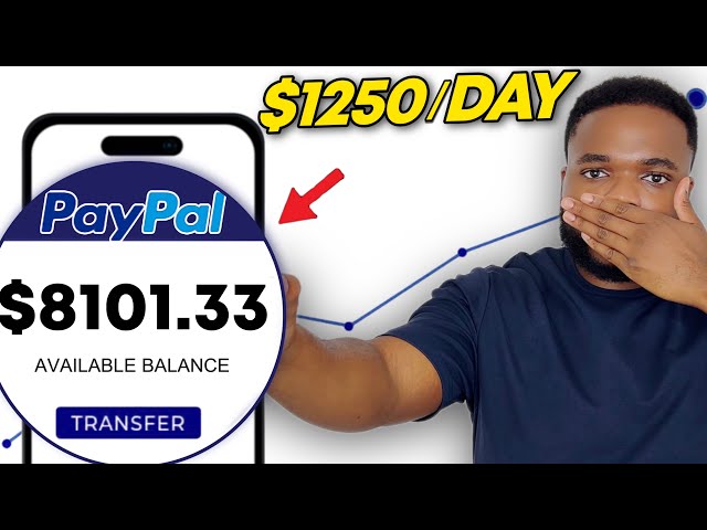 The BEST 3 Ways To Make Money Online In 2024 With PAYPAL ($1250/day)