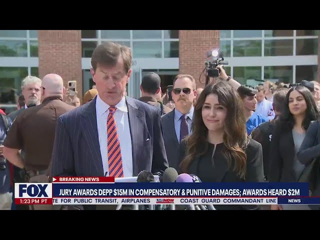 Johnny Depp & Amber Heard statements; Lawyers speak out on verdict | LiveNOW from FOX