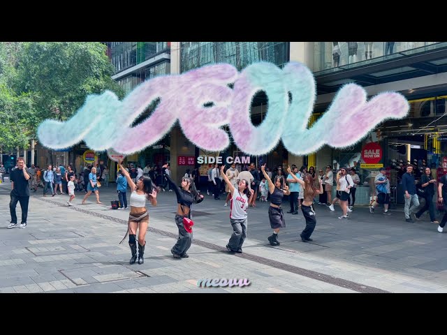 [KPOP IN PUBLIC | SIDE CAM] MEOVV (미야오) 'MEOW' ONE TAKE Dance Cover by BL00M | Sydney, Australia