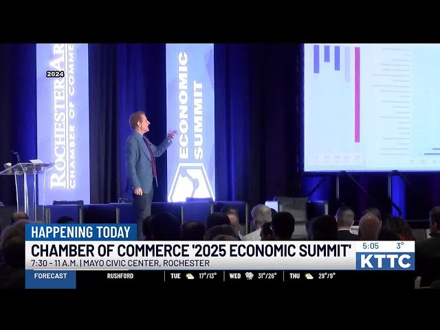 Rochester's 2025 Economic Summit begins Tuesday