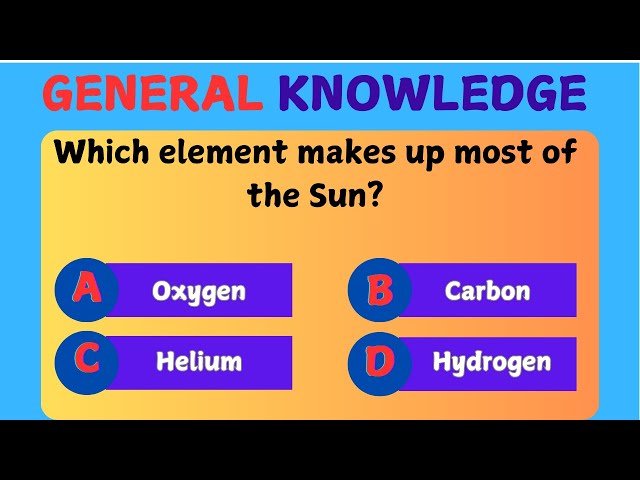 Put Your Smarts To The Test: General Knowledge Showdown! #challenge #gk #quiz