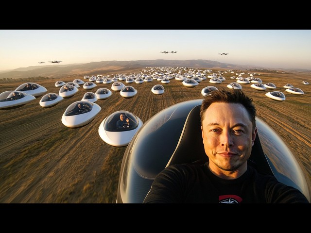 Elon Musk: "Our New Flying Cars Will Hit The Market TODAY"