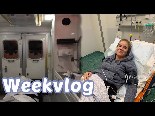 SPOED naar het ZIEKENHUIS 🚑 & naar de Kermis ❥ WEEKVLOG | Janette