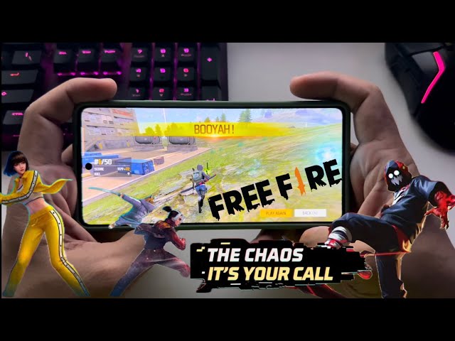 FREEFIRE TECNO POVA 6 PRO GAMEPLAY