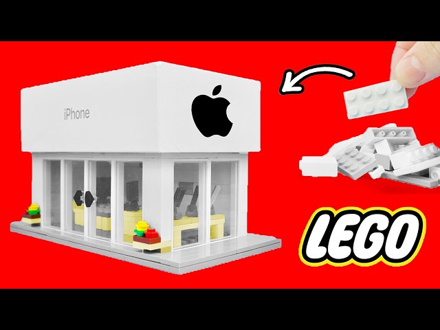 LEGO Apple Store Using iPhone Box How to Build Tutorial