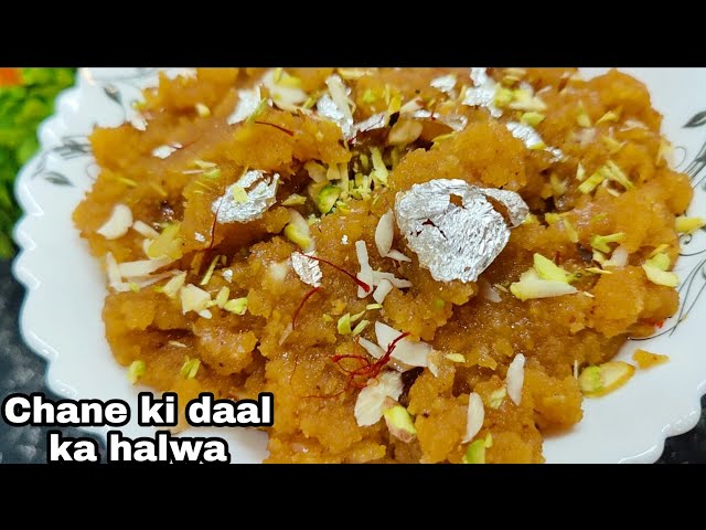 Asli Desi style Easy Chana Dal Halwa