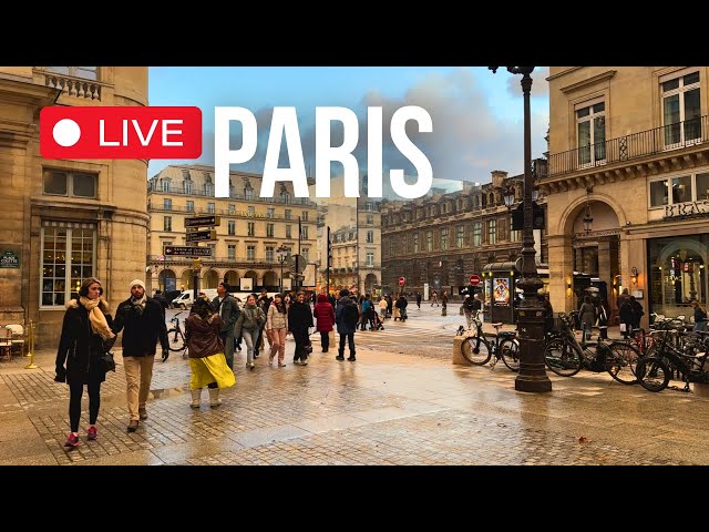 🧣 LIVE in Paris, France 🇫🇷 | Winter Walking Tour 2025