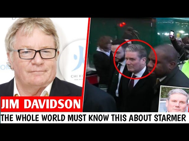 Keir starmer wife leaves after Jim Davidson EPOSES CCTV video Starmer' actually DID IT