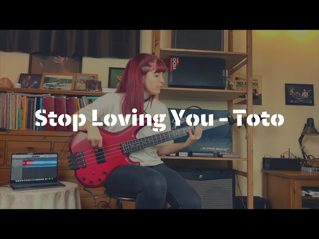 Stop Loving You - Toto, Bass Cover by Arianna De Lucrezia