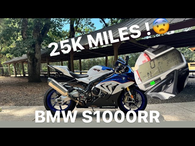 25K Miles!!! BMW S1000RR ride and review !