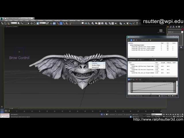 Rigging for Characters in 3ds MAX - Facial Morphs and Spline UI  (Part 1 of 2)