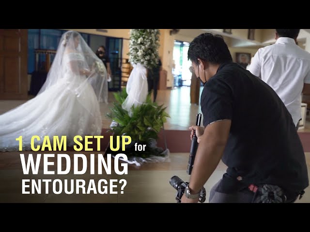 How to Shoot the Wedding Entourage:  ONE CAM set up