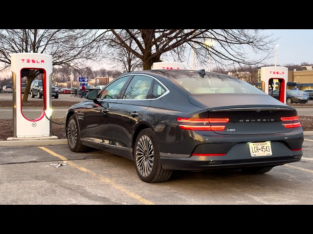 What To Expect When Using Tesla Supercharger On Genesis G80 Electrified