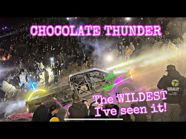 CHOCOLATE THUNDER THE WILDEST I’VE SEEN IT!