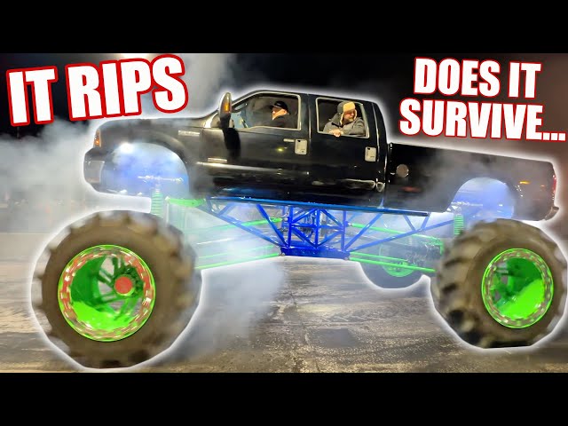 Mega Truck Gets DOWN!!! Truck Pulls With The JH Diesel Mega Truck 2.0!!! Things Get Rowdy!!