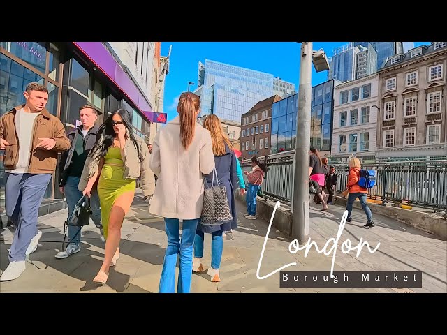 Late Summer Stroll Through London’s Borough Market and London Bridge Station