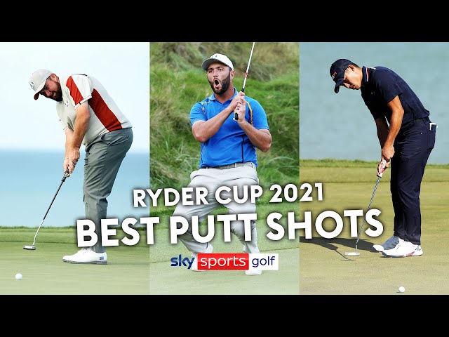 The BEST putts from The Ryder Cup 2021 ⛳