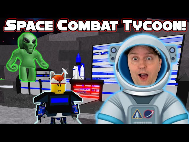 Space Combat Tycoon! SQRL Stampede Roblox Gaming!