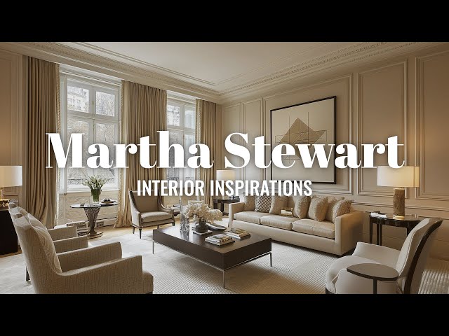 Blending MARTHA STEWART Style with Contemporary Home Design: Interior Design Inspirations