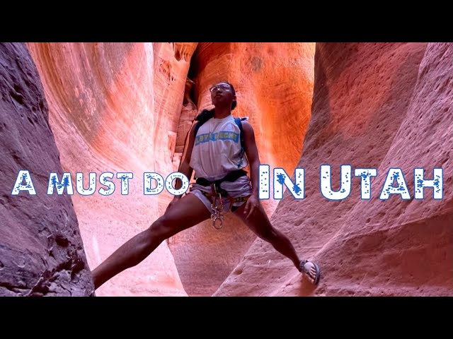 Add THIS to your BUCKET LIST: Canyoneering in UTAH